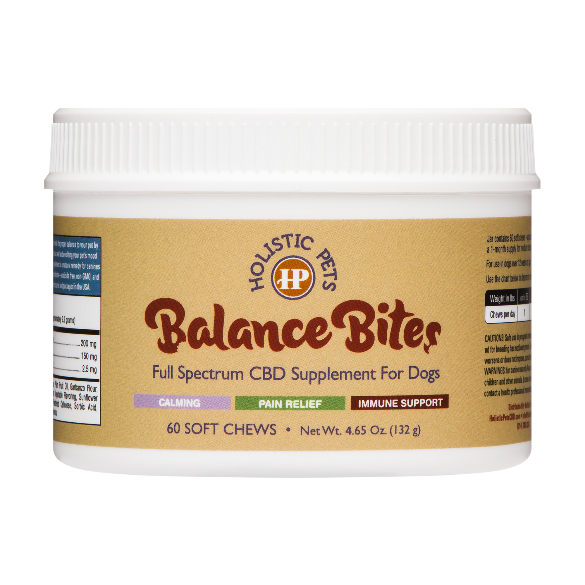Balance Bites Full Spectrum CBD Supplement for Dogs